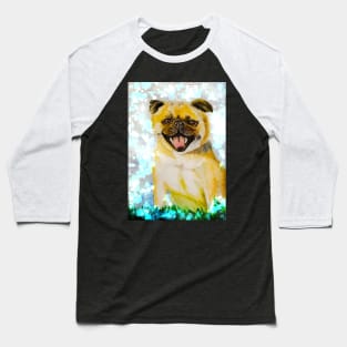 Pug Baseball T-Shirt